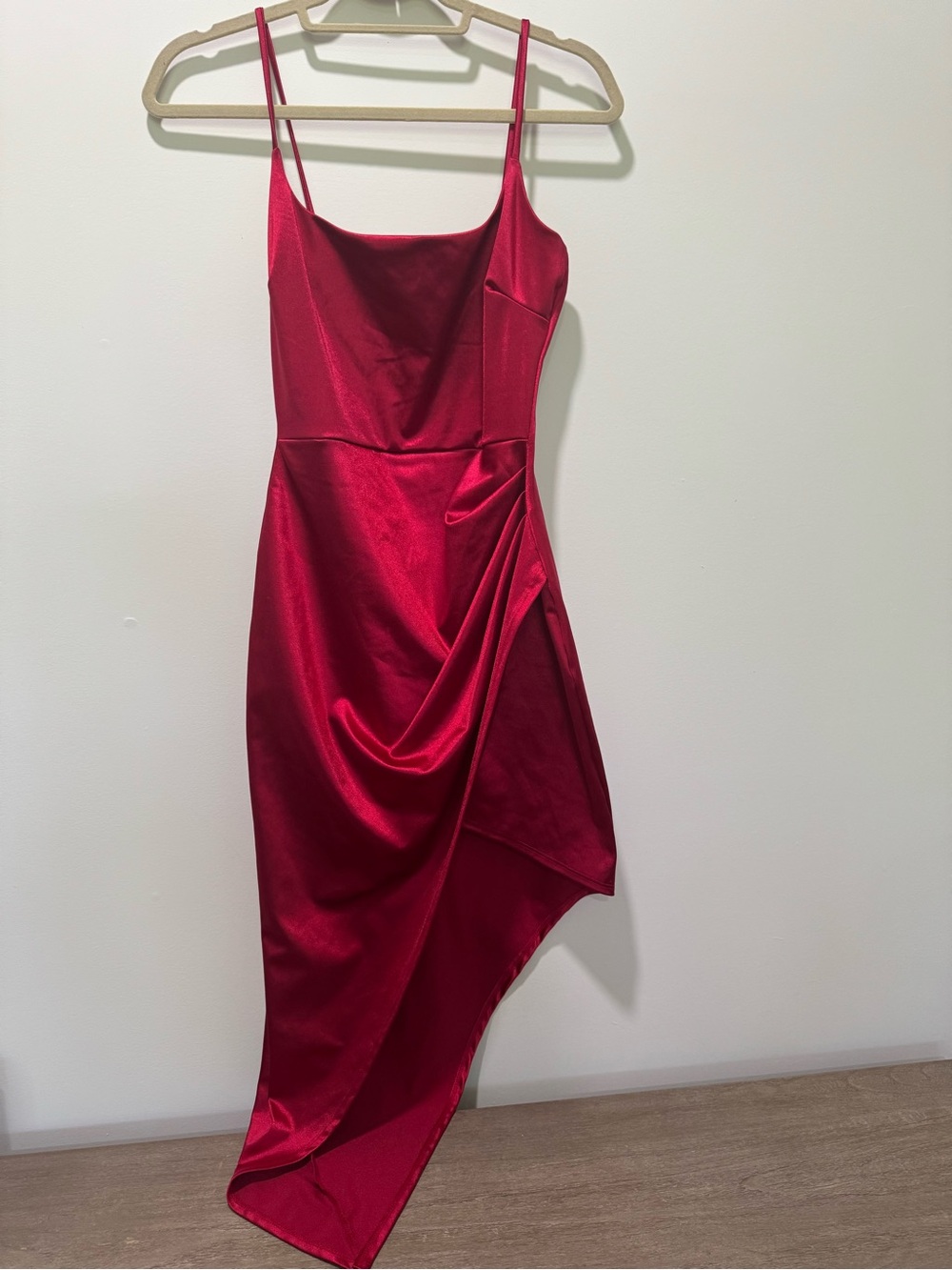 Windsor Red Asymmetrical Dress | Good Used Condition